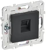 Розетка компьютерная RJ45 кат.5E SKANDY SK-K01G графит IEK SK-K10-1-K53