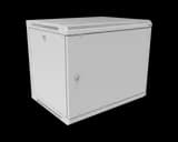 Шкаф телекоммуникационный настенный разборный МИКсистем 19" Keys 9U 600*450 дверь металл