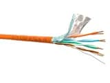 Кабель LC FTP4 cat5е одножильный 305м Cu FRLS Flame retardant low smoke малодымный не поддерживающий горение оранжевый LC FTP610805e8F