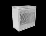 Шкаф телекоммуникационный настенный разборный МИКсистем 19" Basis 12U 600*350 дверь перфорация