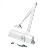 Доводчик дверной (вес двери 100 кг), белый, со стандартной рычажной тягой TS Compakt Size 2/3/4 Dormakaba