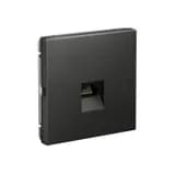 Розетка компьютерная ArtGallery RJ45 кат.6A механизм базальт SE GAL001486