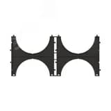 Держатель расстояния (кластер) 110мм для двустенныx труб двойной DKC