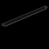 Фальш-панель 2U, перф., черный RAL 9004 SYSMATRIX BP 0028.900