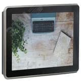 Панель оператора общепром. 9,7" емкостный экран, черная. Корпус: пластик, 1хEthernet, 2хRS485/232, 2xUSB, 24В DC