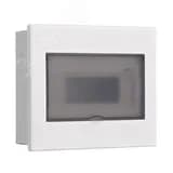 Корпус встраиваемый с прозрачной дверью 1 ряд 9 модулей IP41 ЩРВ-М Dekraft