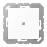 Кабельный вывод с разгрузкой натяжения (с несущей платой)  Серия A500  Материал- термопласт  Цвет- белый