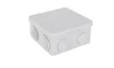 Коробка монтажная огнестойкая пластиковая герметичная КМОПГ (6к х10 мм) 100х100х50 IP54 ПожТехКабель (071-006)