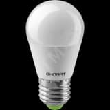 Лампа светодиодная LED 8вт E27 теплый матовый шар