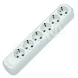 Колодка удлинителя 6 гнезд с заземлением