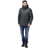 Куртка Корсар утепл. (т.сер.-черн.) р. 88-92/170-176