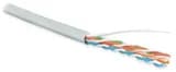 Кабель витая пара 4х2х0,51 Hyperline UUTP4-C5E-S24-IN-PVC-GY (305 м) 41903