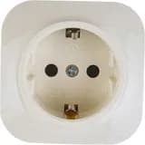 Розетка 1-м ОП 16А IP20 с заземл. сл. кость IONICH 1433