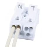 Клемма монтажная для фазных проводников, 2 контактные группы, (DIY упак 5 шт)