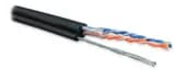 Кабель витая пара Hyperline UUTP2-C5-S24-SW-OUT-PE-BK-500 (500 м)