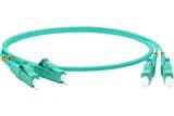 Патч-корд волоконно-оптический (шнур)  Hyperline FC-D2-503-LC/PR-LC/PR-H-3M-LSZH-AQ