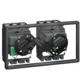 NSX Блок механический двух поворотных рукояток NSX100/250 LV429369 Schneider Electric