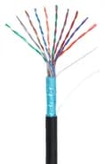 Кабель связи симметричный, для магистральных сетей, внутренней прокладки LAN F/UTP 10x2x0.47 кат.5 EC-UF010-5-PVC-GY-3 NETLAN (305 м)