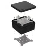 Коробка огнестойкая для о/п 40-0210-FR6.0-6 Е15-Е120 RAL7035 80х80х40 (44 шт/кор)