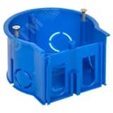 Коробка установочная сборная оконечная КМТ-010-4005 для твердых стен (71х45) с саморезами розн стикер