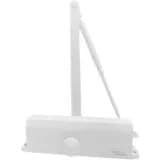 Дверной доводчик (вес двери от 80 до 120 кг), комплект, установочные размеры 208х19 мм, белый TS FROST I, EN 4/Dormakaba