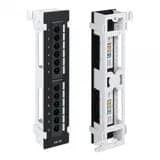 Патч-панель настенная на 12 портов RJ-45, 5е с подставкой Hyperline WRline WR-PL-12-C5E-WL-D