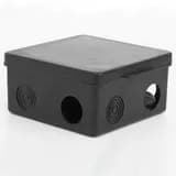 Коробка распределительная ОП 100х100х50мм 7 каб. вводов IP54 черн. TOKOV ELECTRIC TKE-KR-100-100-50-C05