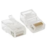 Коннектор RJ-45 TERACOM неэкранированный 8P8C Cat.5E универсальный (упак.50шт) EKF