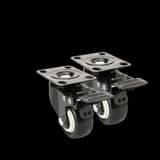 Роликовые опоры для напольных шкафов серии SL, MR, SR (компл. 4шт) SYSMATRIX LA 0820.900