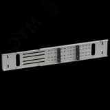 Органайзер кабельный LINEA S горизонтальный для шкафов глубиной 1000-1200 серый