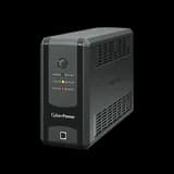 Источник бесперебойного питания CyberPower (UPS) UT650EIG 390W с LED-индикацией  (4 выхода IEC C13)