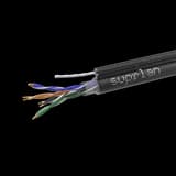 LAN Кабель SUPRLAN Standard UTP 5e 4x2xAWG24 Cu PE Out. T-FG8 (трос) 305м (RUS), Бухта(305м) (01-0322-1)