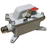 Пост управления КУ123-22У2, два элемента, 2з+2р, диаметр отверстий 16мм, IP56