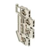 Колодка клеммная пружинная двойная ST-1.5 17.5А серая EKF