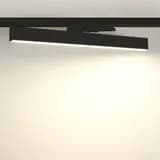 Светильник LGD-FLAT-4TR-S605-25W Warm3000 (BK, 100 deg, 230V) (Arlight, IP20 Металл, 3 года)