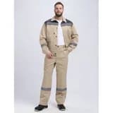 Костюм Легион-1 СОП (тк.Смесовая,210) брюки, бежевый/т.серый 68-70 194-200