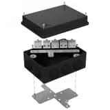 Коробка огнестойкая для кабель-канала 40-0460-FR2.5-10 Е15-Е120 RAL1001 85х85х45 (44 шт/кор)