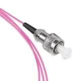 Пигтейл волоконно-оптический Cabeus PT-FC-50-OM4 (MM, 50/125, FC/UPC, LSZH, 1.5 м, розовый) (8716c)