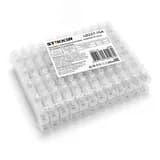 Колодка клеммная винтовая, линейка 12 штук, полиэтилен,