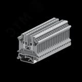 Клемма SUK 1-1 винтовая высокая, сечение 2,5 мм. кв., серая