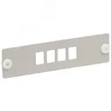 Панель для 4-ех оптических адаптеров (SC-Duplex в 19дюймовый кросс) ITK