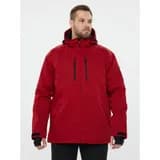 Куртка демисезонная утеплённая влагонепроницаемая MILTON2 из полиэстера и эластана, красная, размер XL