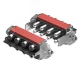 Комплект силового контакта 630А, Переход шина 5х10мм