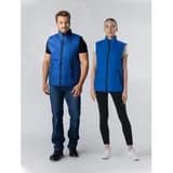 Жилет утепленный Офис (тк.Дюспо), васильковый, р. 56-58