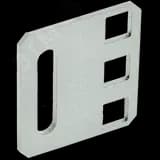 Переходник с 21" на 19" 1U серый ITK