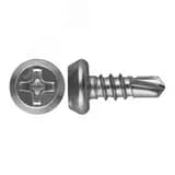 Саморез Клоп 3.5x11 металл-металл цинк, шлиц Philips №2, сверло (100 шт/уп) Промрукав