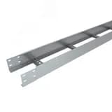 Лоток лестничный 100х150х1,2 L3000 мм БЫСТРЫЙ МОНТАЖ КМ-профиль