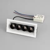 Светильник MS-ORIENT-BUILT-TURN-TC-S67x150-10W Warm3000 (WH-BK, 30 deg, 230V) (Arlight, IP20 Металл, 5 лет)