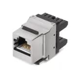 Проходной адаптер Cabeus KJ-RJ45-Cat.5e-SH-180 (RJ45-DIDC, CAT.5E, FTP, Keystone Jack) (7962c)
