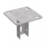 Опора вертикальная для стойки 35х30 пятка 120х120